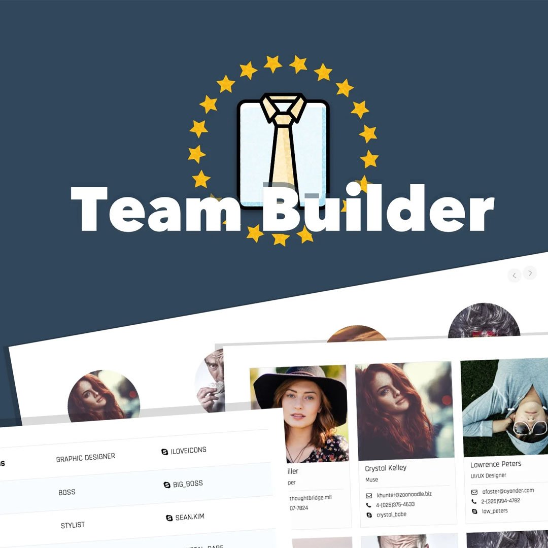 Team Builder — Meet The Team WordPress Plugin
